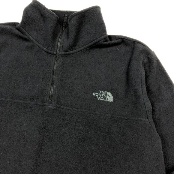 The North Face 1/4 Zip Fleece Pullover Sweater Size Medium M B33 - Picture 3 of 5